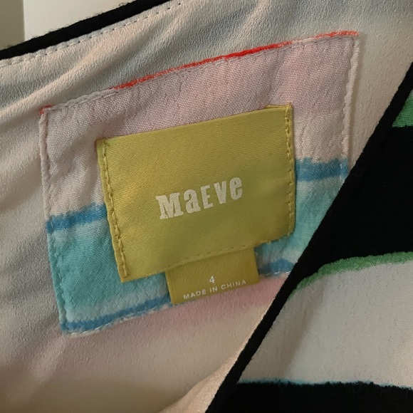 Anthropologie Striped Short Sleeve Dress - Picture 12 of 13